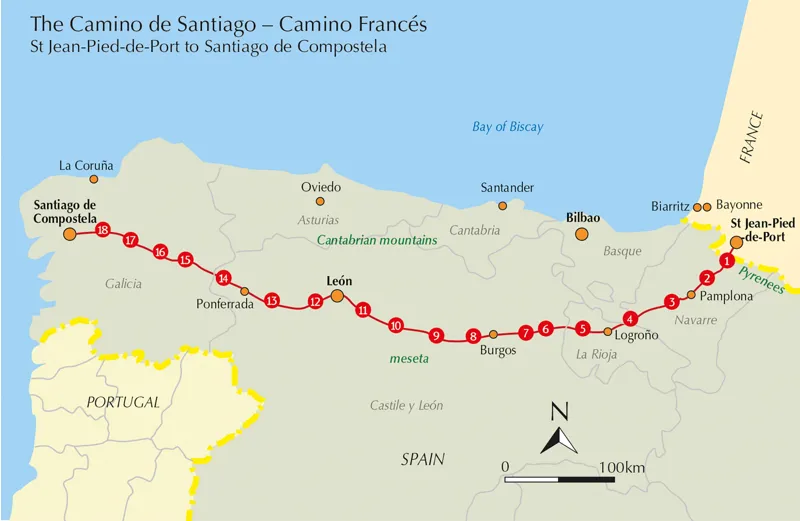 Cicerone - Cycling The Camino De Santiago - Mike Wells-4